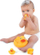 Set lodrash për banjo Playgro Bath Duckie Family 0187479, familje rosakësh, të verdhë