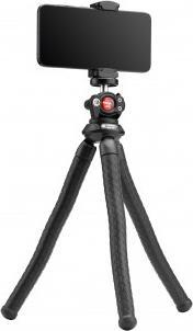 Tripod fleksibël Fotopro Alien Pod RM-80, mban gjer në 1.2 kg, me kokë KII dhe mbajtëse telefoni, i zi