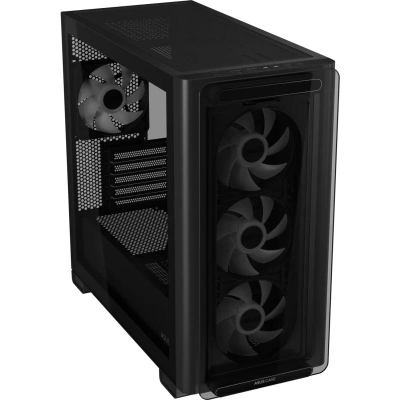 Kuti PC Asus A23 Plus, micro ATX, ARGB, e zezë