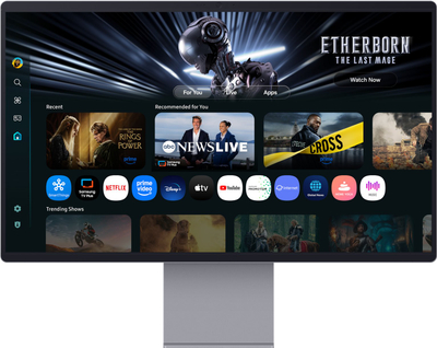 Monitor i mençur Samsung M90SF S32FM900SU, 32", 4K, i bardhë