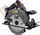 Кружна акумулаторска пила CAT DX53B, 18V, бесчеткест мотор, 185mm, сива