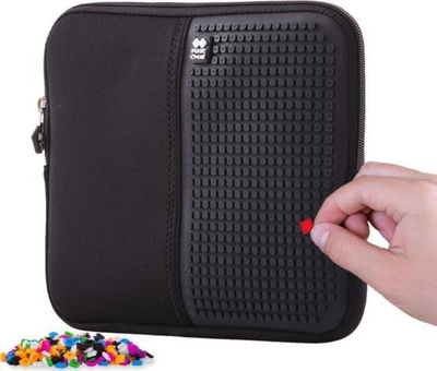 Penar Pixie Crew XL Pouch PXT-07-L24, me silikon për pikselë, me zinxhir, i zi
