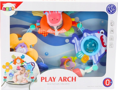 Varëse lodër LEAN Toys Sea Animals Ocean Bed 20452, për krevat bebi, shumëngjyrëshe