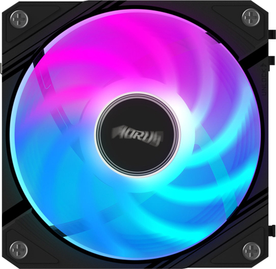 Ventilator kazer PC Gigabyte AORUS EZ CHAIN FAN 120, 120mm, ARGB, i zi