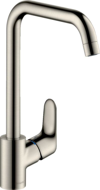 Кујнска батерија Hansgrohe Focus 260, Select, агол на ротирање 360°, не'рѓосувачки челик
