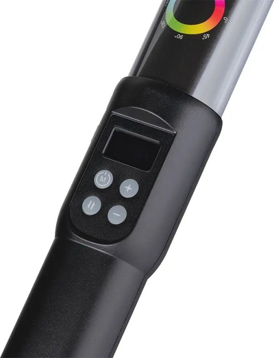 Llambë LED Quadralite RGB SmartStick 20, 20W, portative, e zezë