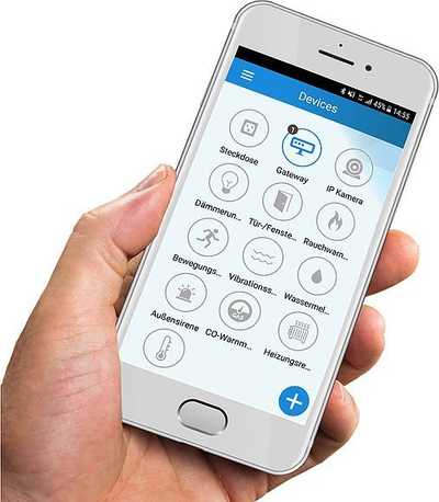 Sistem alarmi wireless Olympia ProHome 6005, smart home, i bardhë