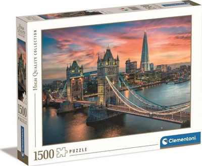 Puzzle Clementoni London Twilight 31694, 1500 pjesë, për të rritur, shumëngjyrësh