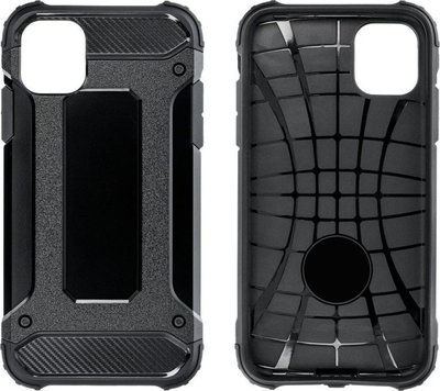 Заштитна футрола Armor Rugged за Samsung Galaxy A56 5G, два слоја TPU PC, против удари, црна