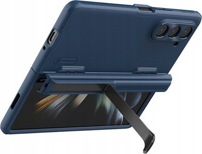 Këllëf Nillkin Super Frosted Stand për Samsung Galaxy Z Fold5, me qendërzim, blu