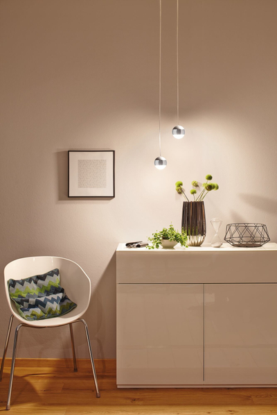 Ламбадар Paulmann URail Capsule II LED, за URail систем, хром