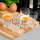 Set gotash për vezë Domoletti, 6 copë, qelq transparent