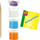 Set plasteline SES Creative 00813 FunDo Dough Wild Animals, 3x90g 1x40g, shumëngjyrësh
