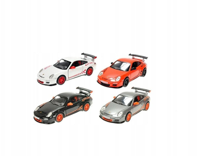 Makina lodër Magni Porsche 911 GT3 RS, die-cast, shkallë 1:36, shumëngjyrëshe