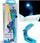 Llambë leximi Thinking Gifts Flexilight Pals Robot, LED, me krah fleksibël, blu