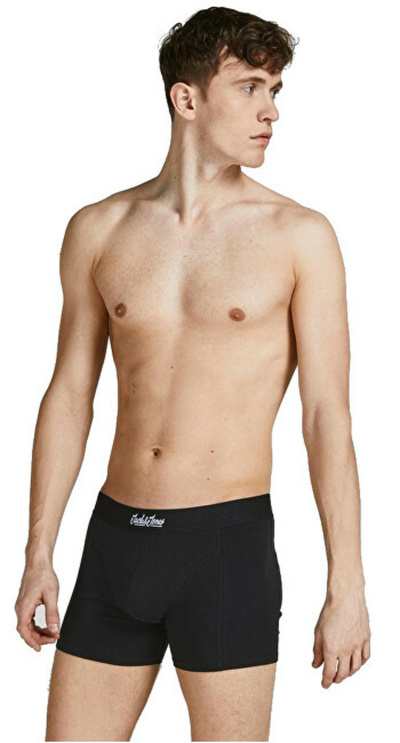 Mbathje Jack&Jones JACORGANIC, të zeza, 3 palë