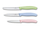 Set i thikave zvicrrane Victorinox, 3 copë (gjelbër, kaltër, rozë)