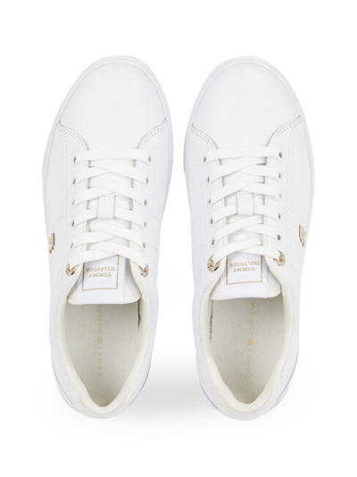 Atlete për femra Tommy Hilfiger Essential Elevated Court Sneaker, të bardha
