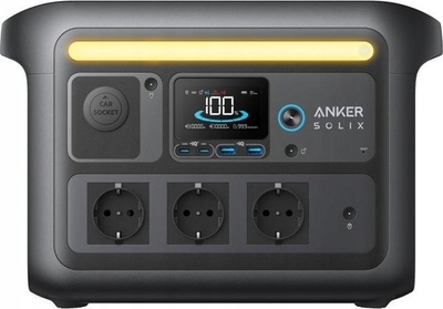 Stacion energjie portabel Anker SOLIX C800X, 768Wh, 1200W, i zi