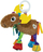 Lodër pelushi për bebe Lamaze Mortimer Moose, Clip and Go, shumëngjyrëshe
