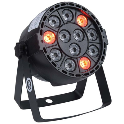 Reflektor skene Light4Me P12, LED PAR RGBW, DMX512, i zi