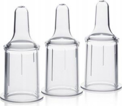 Biberon zëvendësues Medela SpecialNeeds, set 3 copë, pa BPA, transparent