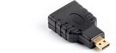 Adapter AV Lanberg AD-0015-BK, HDMI Micro në HDMI, i zi