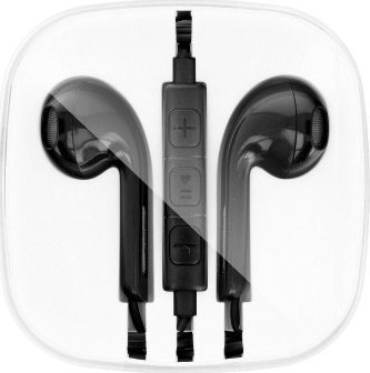 Kufje stereo HR ME25, me mikro, me kabllo 3.5mm, të zeza