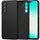 Маска за телефон Tech-Protect Icon за Samsung Galaxy A56 5G, силикон, црна