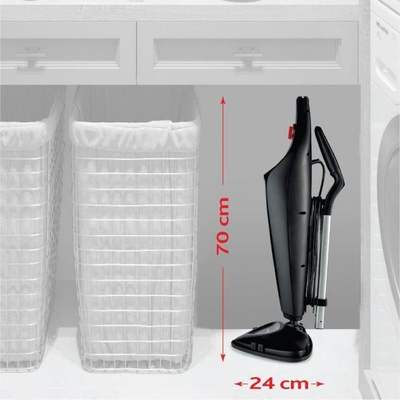 Vileda Steam Plus парна крпа, 1550W, 400ml, црна