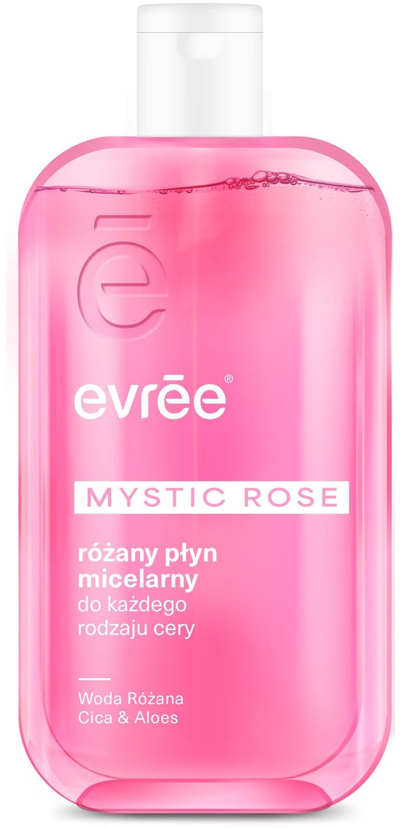 Ujë micelar Evree Mystic Rose, 330ml, për fytyrë, për lëkurë të ndjeshme