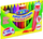 Lapsa dylli Carioca Plastello Jumbo, set me 12 ngjyra
