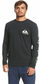 Bluzë Quiksilver Omni Logo Regular Fit, e zezë
