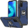 Mbulesë telefoni Wozinsky Ring Armor për Samsung Galaxy A03s, unazë magnetike, mbrojtje e fortë, blu