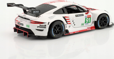 Maket makine Bburago Porsche 911 RSR #91, 1/24, diecast, shumëngjyrëshe