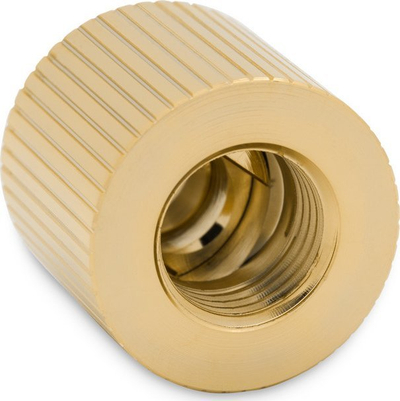 Zgjatues për ftohje me ujë EK Water Blocks EK-Quantum Torque G1/4 Extension Offset MF 3, prej bronzi, gold