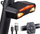 Lampë mbrapa biçiklete Gotel L8O LED, me sinjale kthese, USB‑C, e zezë