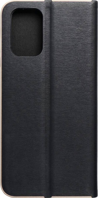 Kabllë telefoni Luna Book Gold për Xiaomi Redmi Note 10 10S, me mbrojtje komplet, e zezë
