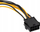 Kabllo e brendshme Akyga AK-CA-82, zgjatuese PCI-E 8 pin, 40 cm, e zezë