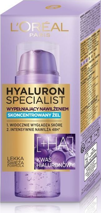 Krem xhel fytyre L’Oreal Paris Hyaluron Specialist, për lagështi, 50ml