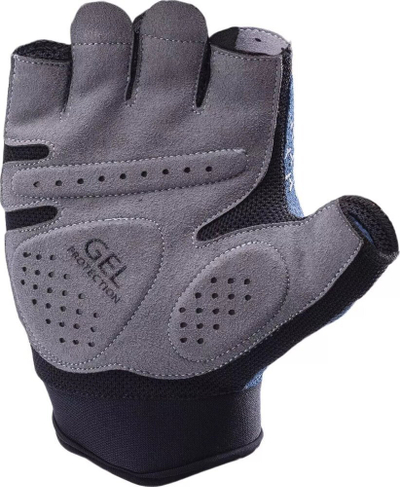 Doreza fitnesi IQ Igone Gloves 92800595420, rrjetë që merr frymë, mbyllje me shirit ngjitës, të zeza