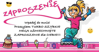Покани за деца Young бр.13, сет 10 парчиња, со пликови