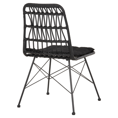 Karrige kopshti Allegra 52×52×83,5 Hcm (HM5453.12), zezë