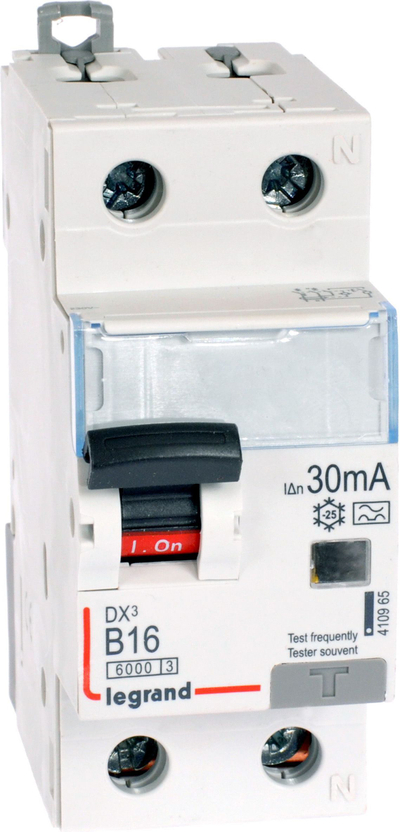 Ndërprerës rryme Legrand Differential 2P 16A B 0.03A type A P312