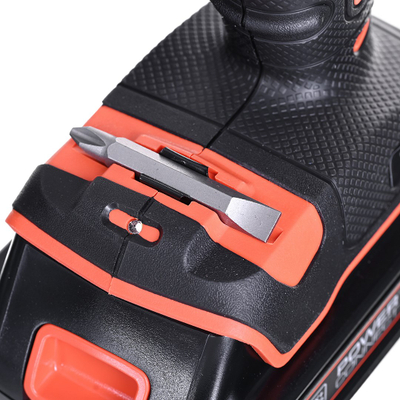 Trapano vidhosëse Black&amp;Decker BDCDC18BAFC, 18V, 2x bateri 1.5Ah, portokalli