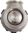 Valvul wastegate e jashtme TurboWorks 44mm, ftohje me ujë, e zezë