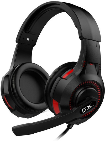Слушалки Genius GX Gaming HS-G600V, црно/црвена боја