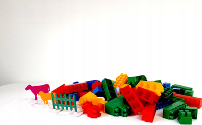 Lodra me blloqe Enjoy Blocks 00820, 100 copë, me ngjyra