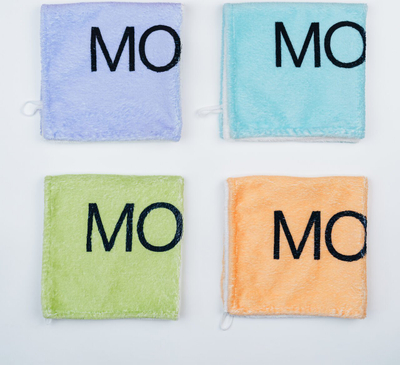 Peshqir fytyre Moliv Face Towel, 36cm x 36cm, mikrofibër, i bardhë