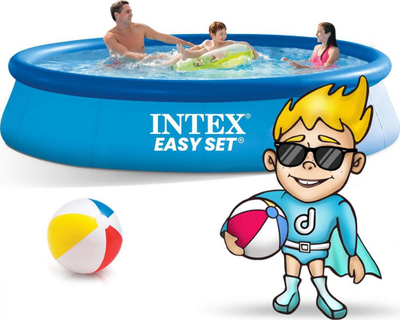 Set pishinë Intex Easy 9në1, 396cm